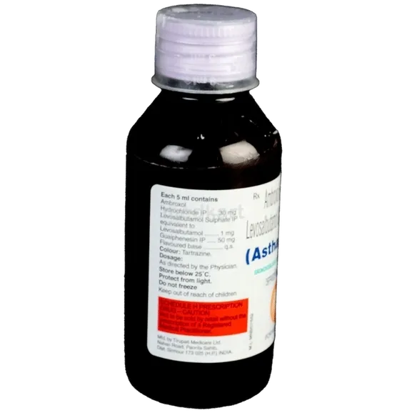 asthalin ax syrup 100 ml